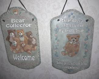 Bear Plaques