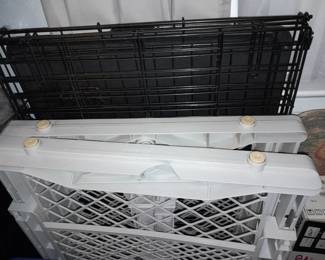 Baby Gates & Dog Crate