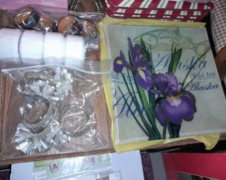 Alaska Flower Souvenir Plates (Originally Purchased From Tapper Jack's)