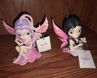 Hamilton Collection Fairy Figurines W/ Tags