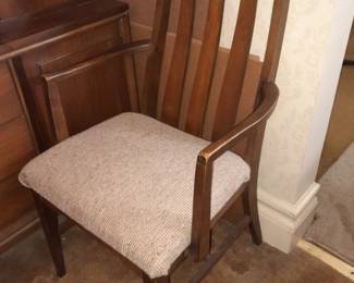 Mid-Century Modern Dining Room Table & 6 Chairs