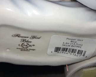 Lenox Figurine - Flower Girl (Blue)