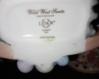 Lenox Figurine - Wild West Santa