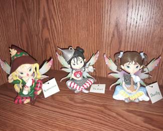 Hamilton Collection "Fairies Of OZ" Fairy Figurines W/ Tags