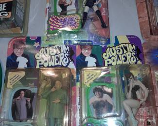 BRAND NEW Vintage Austin Powers Action Figures