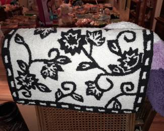 Black & White Area Rug