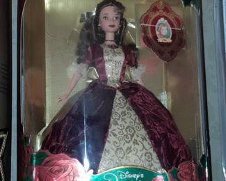Barbie Doll - "Holiday Princess Belle" (Disney's Beauty And The Beast, The Enchanted Christmas)