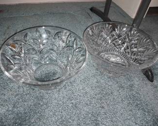HUGE Assortment Of Crystal (Vases, Bowls, Baskets, Decorative Accents, Tableware, Etc.)