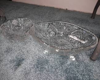 HUGE Assortment Of Crystal (Vases, Bowls, Baskets, Decorative Accents, Tableware, Etc.)