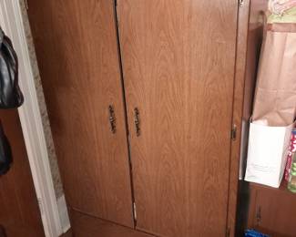 Wooden Armoire Cabinet