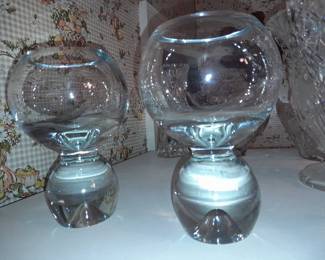 HUGE Assortment Of Crystal (Vases, Bowls, Baskets, Decorative Accents, Tableware, Etc.)