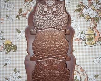 Wall Mounted Owl Letter Organizer