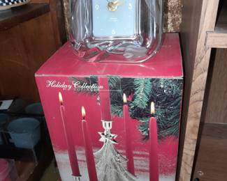 Christmas Tree Candle Centerpiece