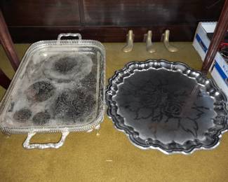 Silver Plated Trays