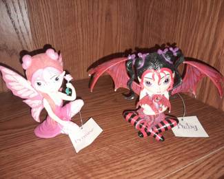 Hamilton Collection Fairy Figurines W/ Tags