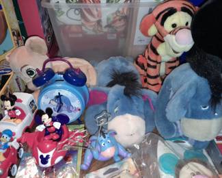Disney Plush (Nala, Tigger, Eeyore) & Mickey & Friends Toy Cars