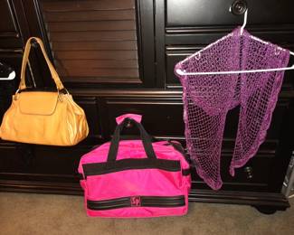 Handbags & Beaded Scarf