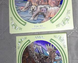 Alaska Stained Glass Suncatchers