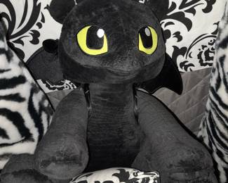 Build-A-Bear How To Train Your Dragon "Toothless" Plush