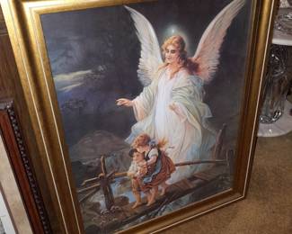 Framed Angel Artwork