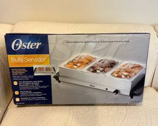#111	Oster Buffet Server and Warming Tray 	 $25.00 
