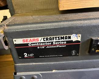#157	Craftsman Jointer	 $175.00 
