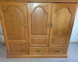 Oak Armoire