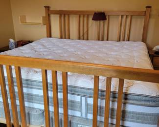 King size Mission style bedroom suite