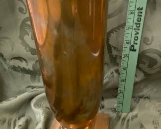 11’ vintage Sudbury brass vase