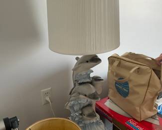 . . . dolphin lamp