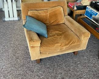 . . . mid-century accent chair