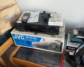 . . . JVC VCR player