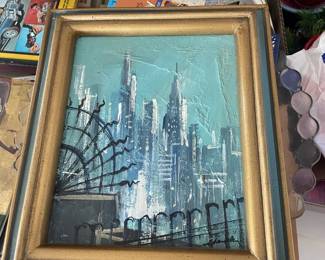 . . . oil city scape