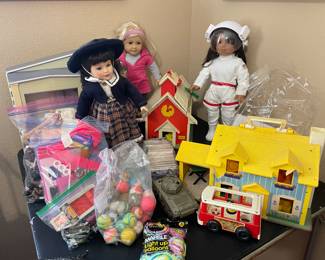 Toys, American Girl Dolls, Fisher Price Little People 