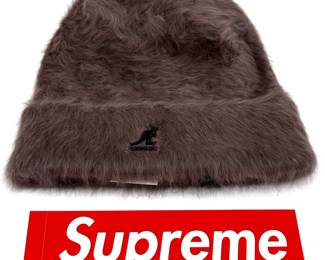New Supreme Kangol Furgora Beanie Hat With Supreme Sticker
Lot #: 99