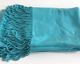 Pur By Pur Cashmere Bamboo & Cotton Fringed Throw, Purchased From Barneys New York
Lot #: 84