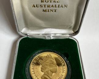 1988 Queen Elizabeth II Australian 5 Dollar Coin In Box
Lot #: 69
