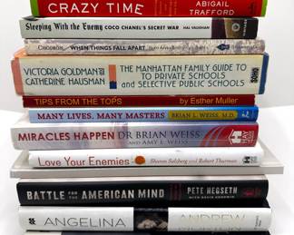 13 Books: Biographies, Self Help, Spirituality, Fiction & More
Lot #: 156