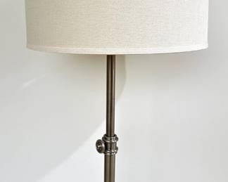 Intertek Metal Adjustable Height Table Lamp With Canvas Shade, Purchased At ABC Carpet & Home
Lot #: 120