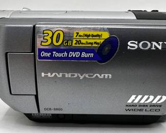 Sony 10.3 Handycam Wide LCD DCR-SR60 Digital Camcorder With Power Supply
Lot #: 42