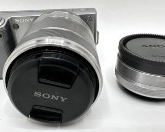 Sony NEX-5 Digital Camera With SEL1855 & SEL16F28 Lenses
Lot #: 43