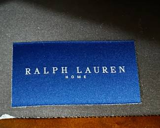 Ralph Lauren Leather Home Sofa With Casters In Front, Retailed For $24,000, Purchased At Ralph Lauren NYC
Lot #: 13