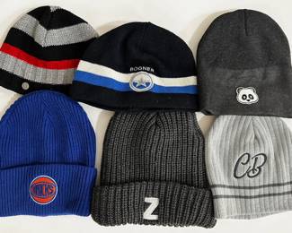 7 Knit Beanie Hats: Bogner, New York Knicks & More
Lot #: 134