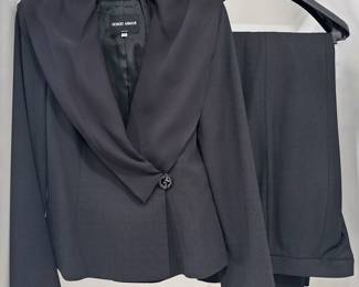 Giorgio Armani Borgo 21 Silk & Wool Pants Suit: Pants Size 36, Italy, Jacket Size 40
Lot #: 18