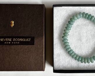 New Guenevere Rodriguez New York Chalcedony Natural Stone Bracelet In Original Box
Lot #: 96