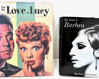 2 Books: Barbra Streisand Autobiography & Lucille Ball Limited Edition Coffee Table Book
Lot #: 147