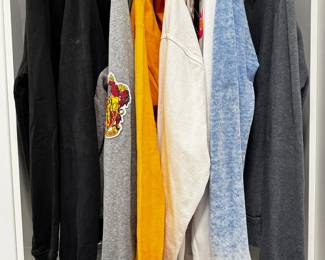 8 Hoodies & Sweatshirt: New With Tags Style Reform, Harry Potter, Super Dry, Stussy & More, Sizes Vary
Lot #: 132
