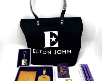 Complete Elton John Farewell Yellow Brick Road Tour VIP Swag Bag With Passport Set, Journal & Pens
Lot #: 109