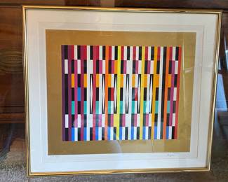 Vintage Limited Edition Serigraph by Yaacov Agam