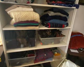 Vintage Men's Sweaters, Gloves, Etc.